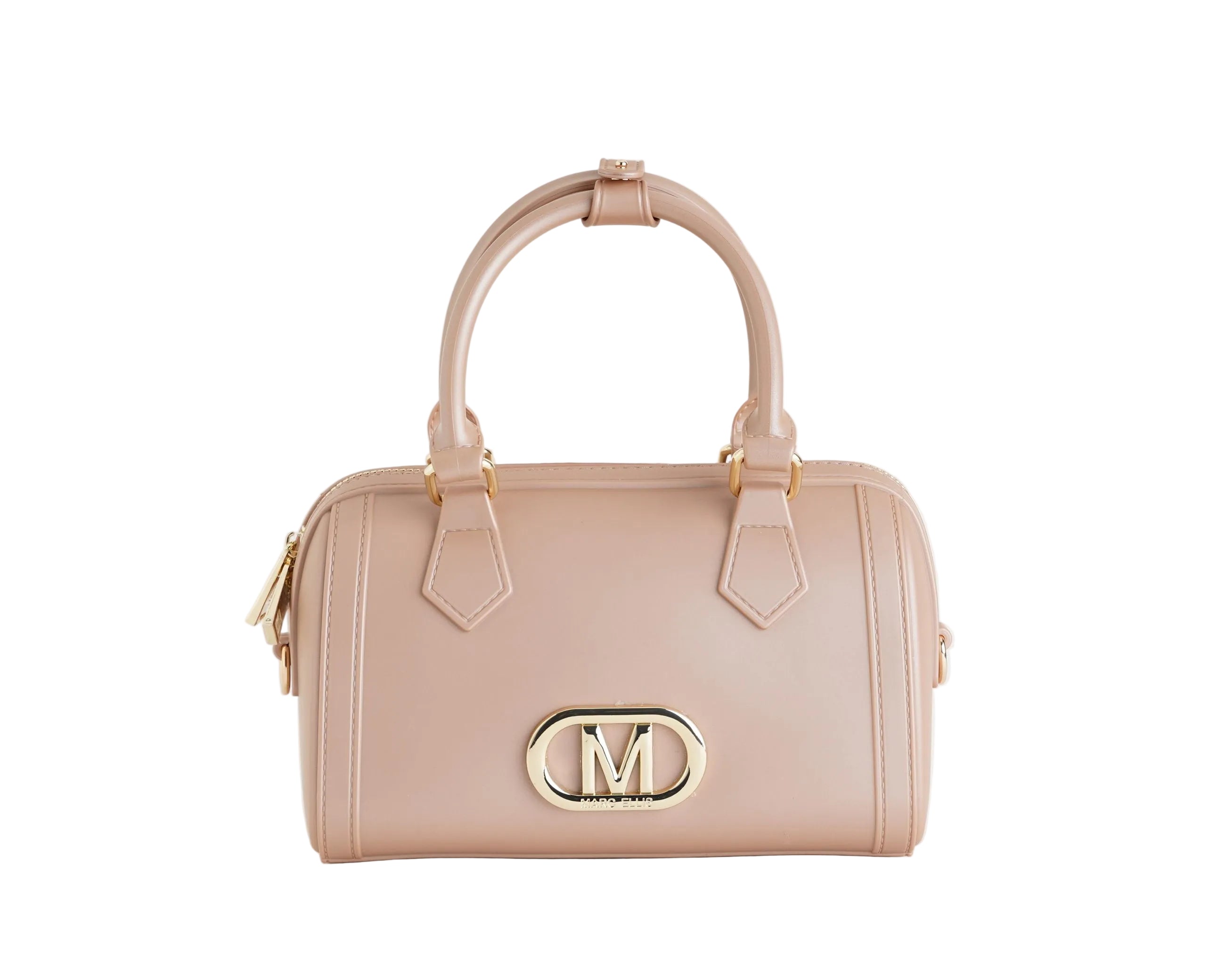 Borsa a bauletto Marc Ellis Flat Estrella M Donna Moka Mousse Light Gold - Vista frontale