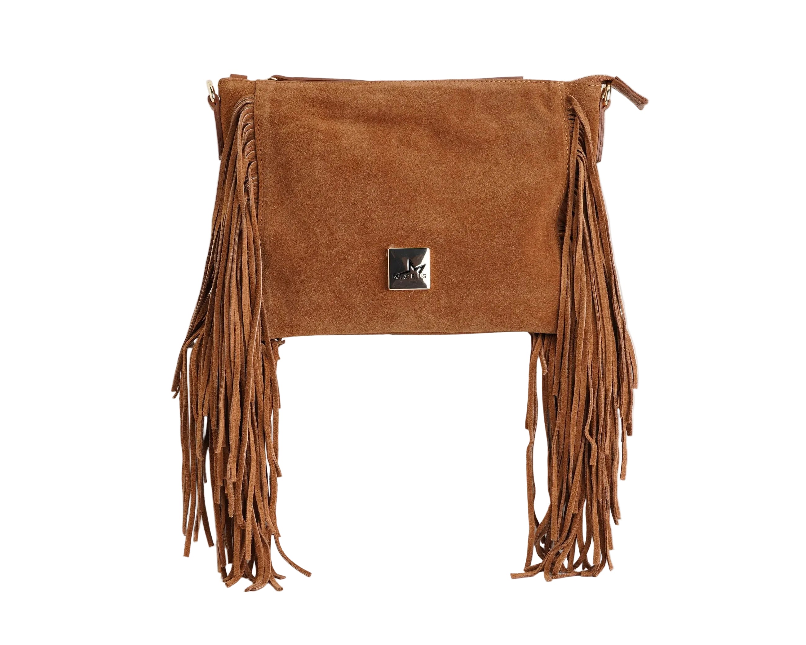 Borsa a tracolla Marc Ellis Calira Cm Fr Tan/Gold Donna