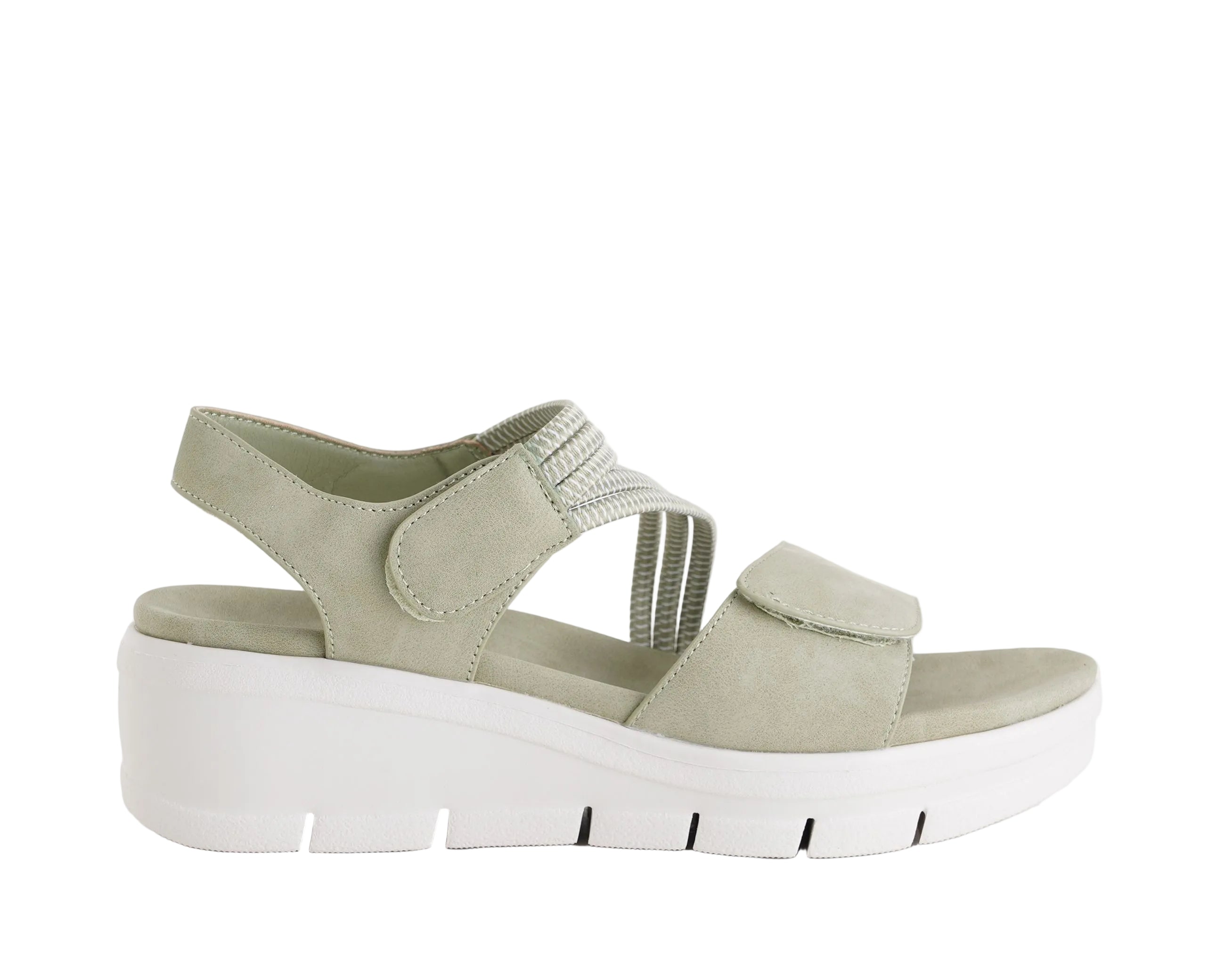 Sandalo Cinzia Soft MCS110 Lt Khaki Donna