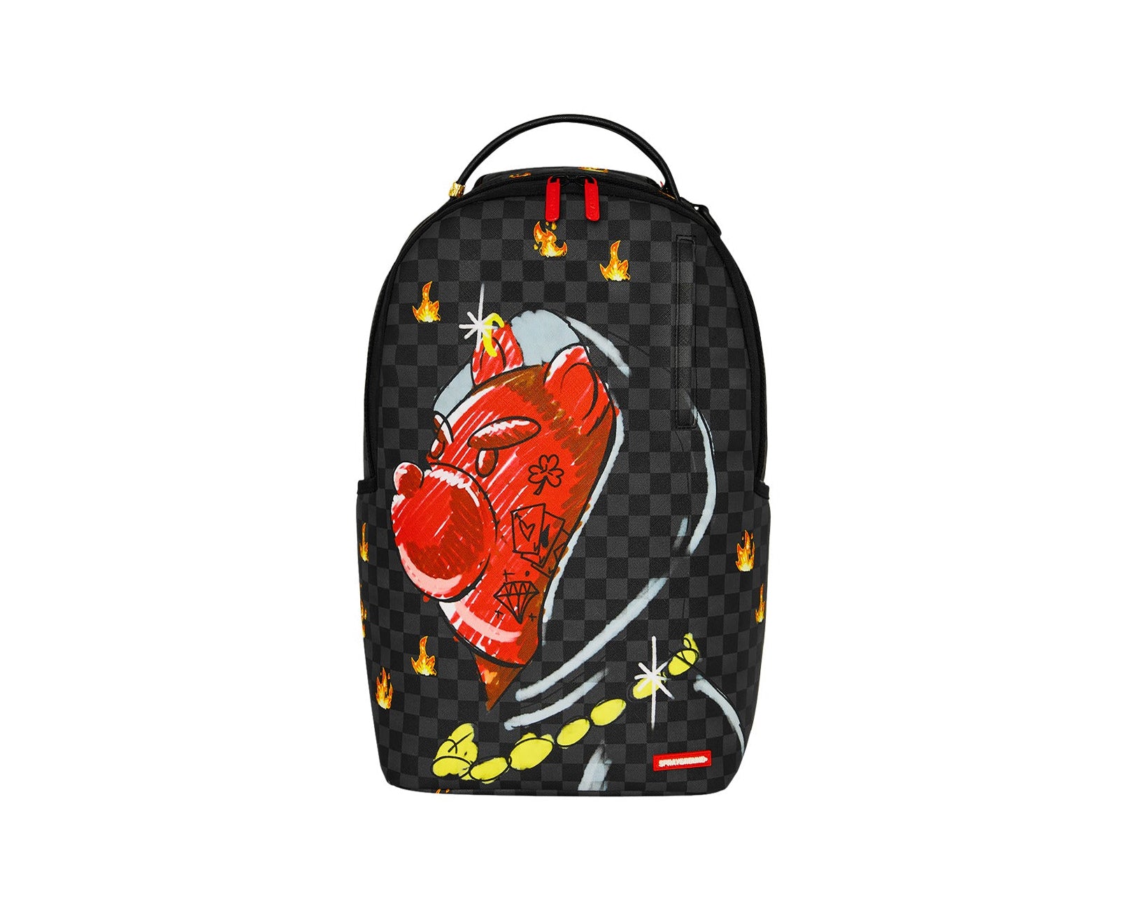 Zaino Sprayground Diablo Sketchy Hoodie Backpack 910B8690NSZ Unisex Uomo Donna