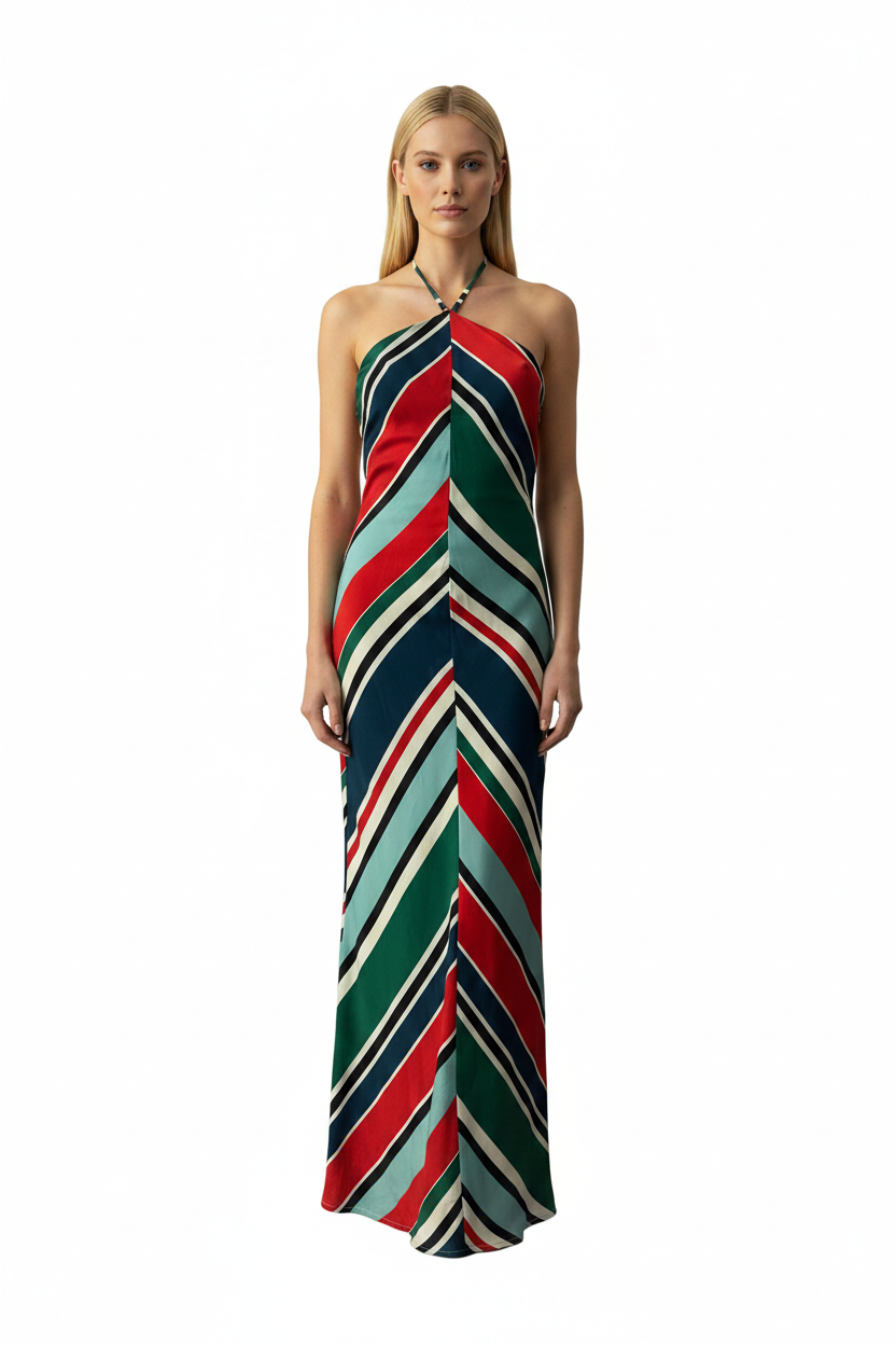 Abito Vicolo TAB3119 Multicolor Donna
