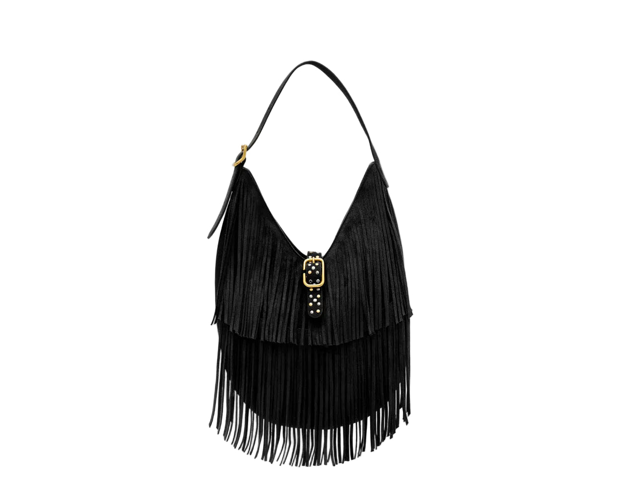 Borsa a spalla Nalì Montana MHBS0079 Nero Donna