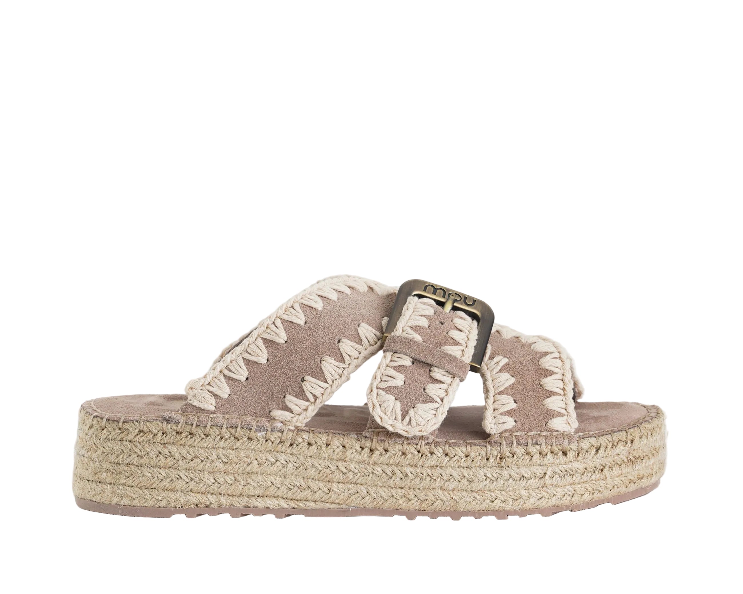Sandalo Mou Jute Sandal MU.SW641003A Donna