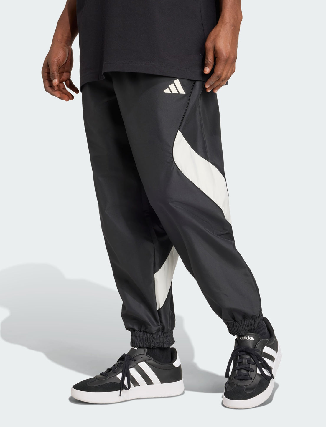 Pantaloni sportivi ADIDAS Stadium JN1830 Nero/Bianco Uomo