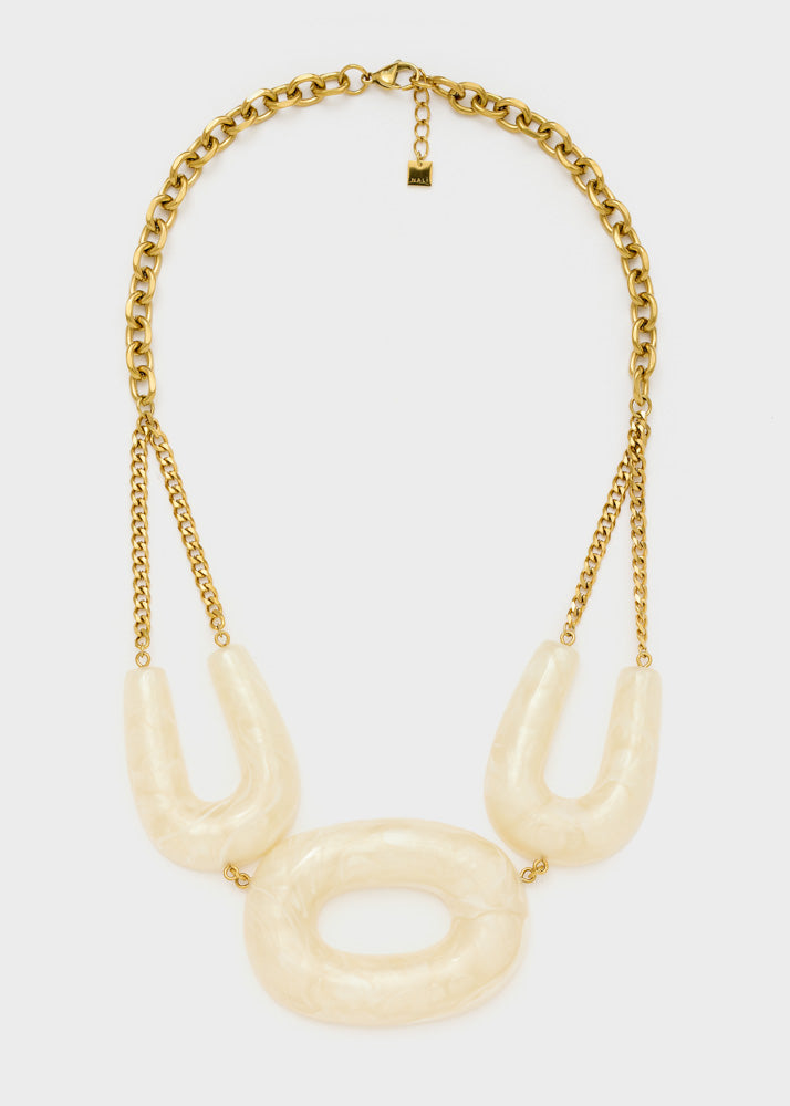 Collana Nalì Dallas EMCL1141 Bianco Donna