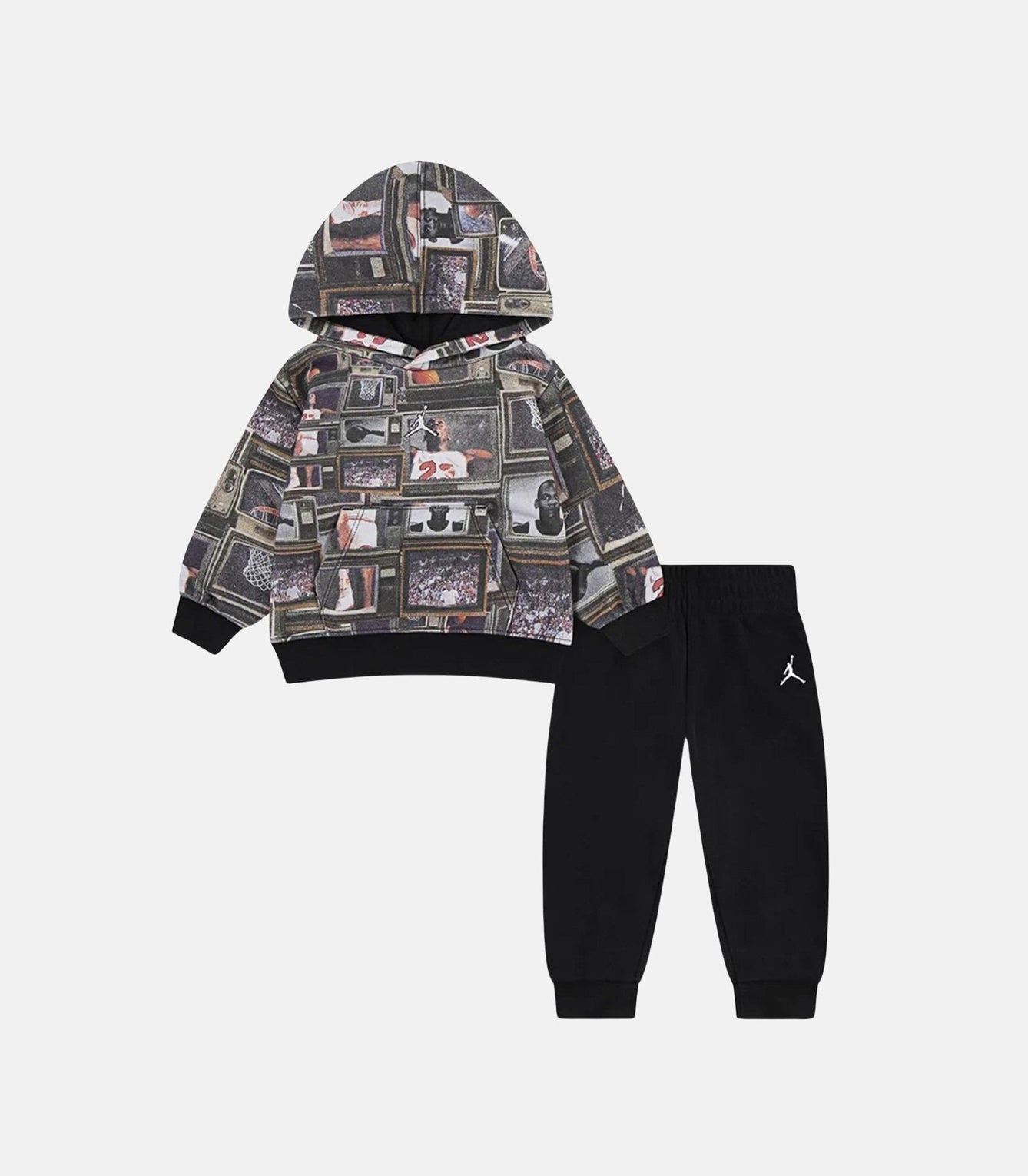 Tuta JORDAN Jdb Mj Brooklyn Aop Ft 65F239 Unisex bambino