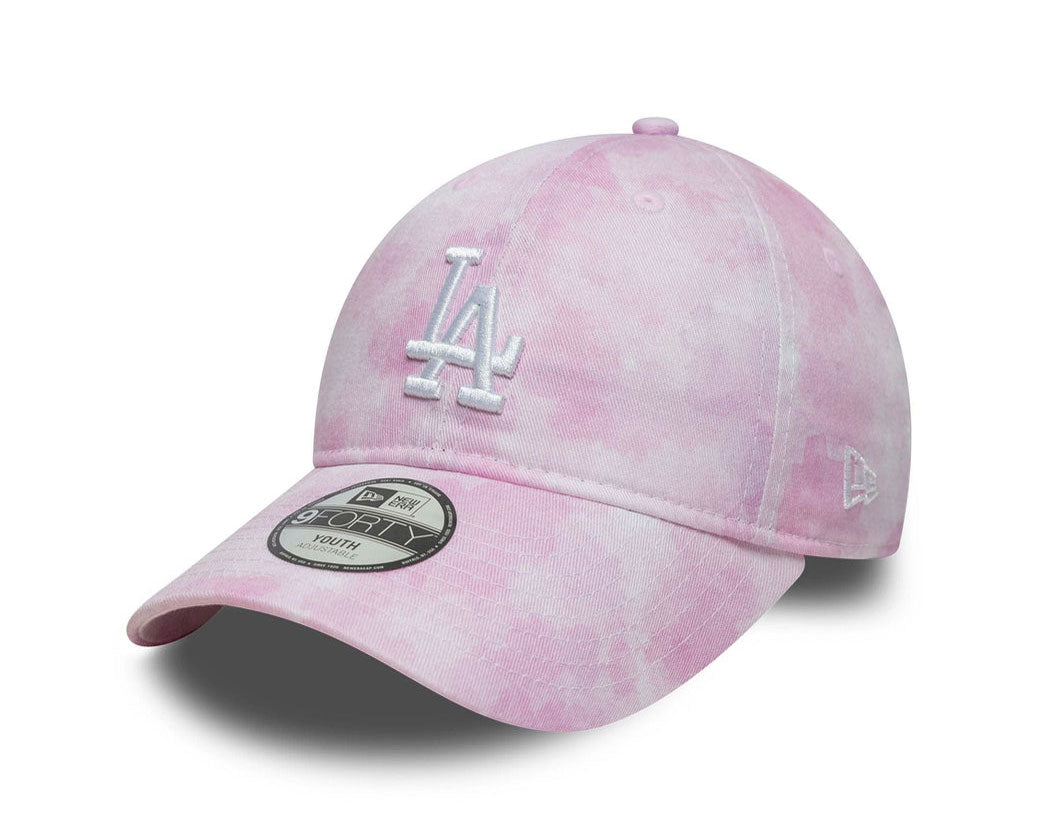 Cappello New Era 9Twenty LA Dodgers MLB Tie Dye 60771773 Rosa Bambino