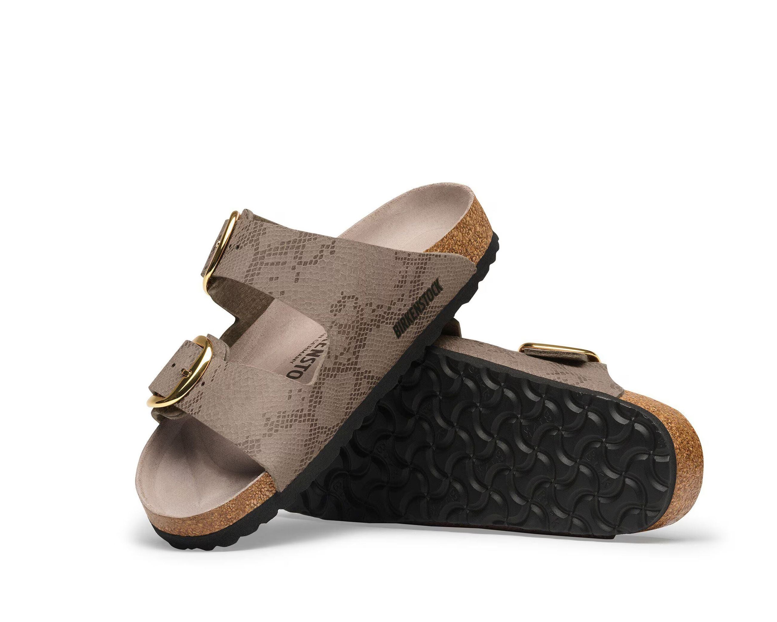 Sandali Birkenstock Arizona Big Buckle 1032891 Gray Taupe