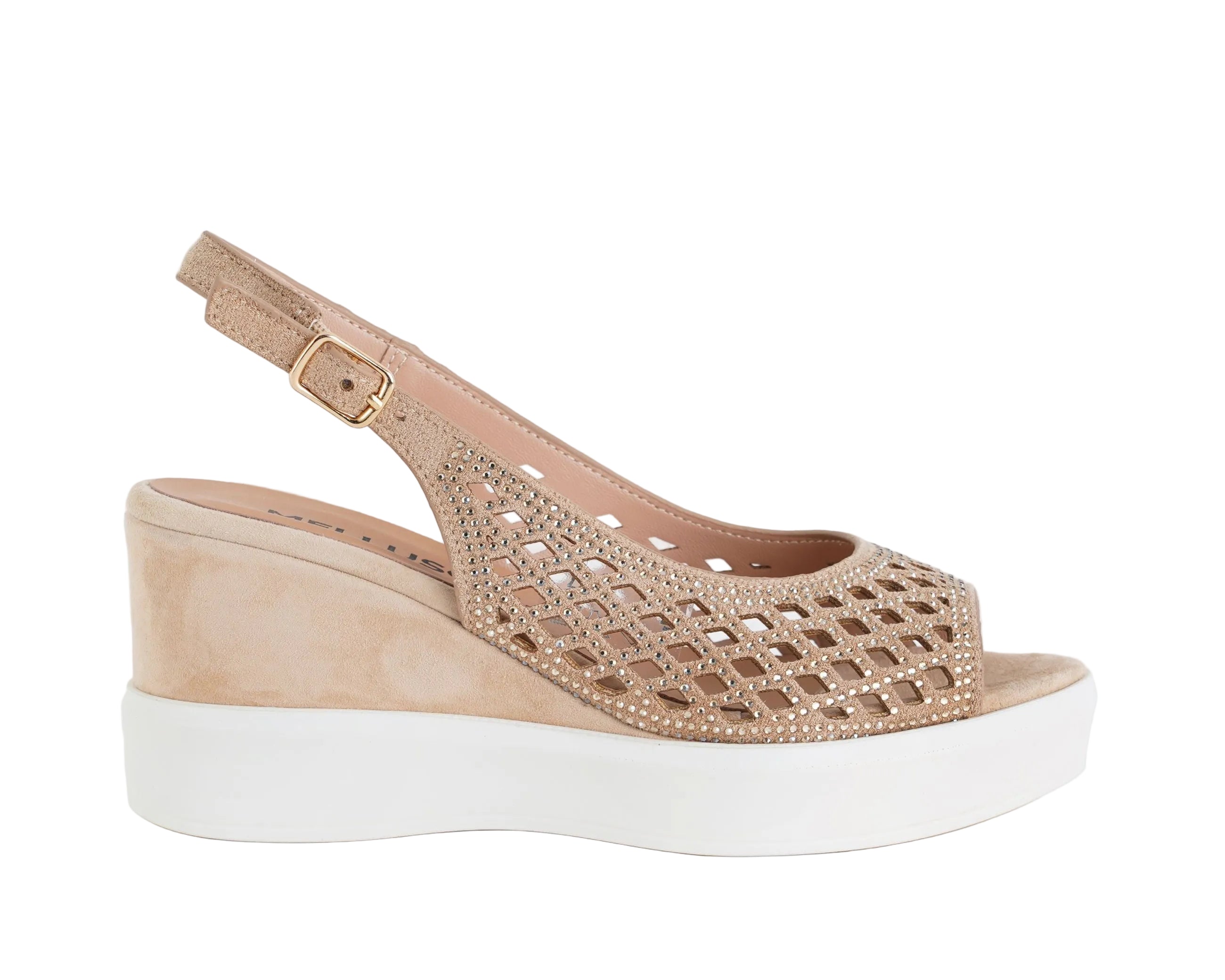MELLUSO R80555Q Beige – Sandalo alto donna Capri
