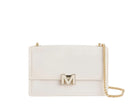 Borsa a spalla Marc Ellis Supermee M Beige – Vista frontale