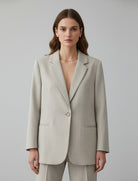 Giacca Gessata Vicolo RAB0208 Beige