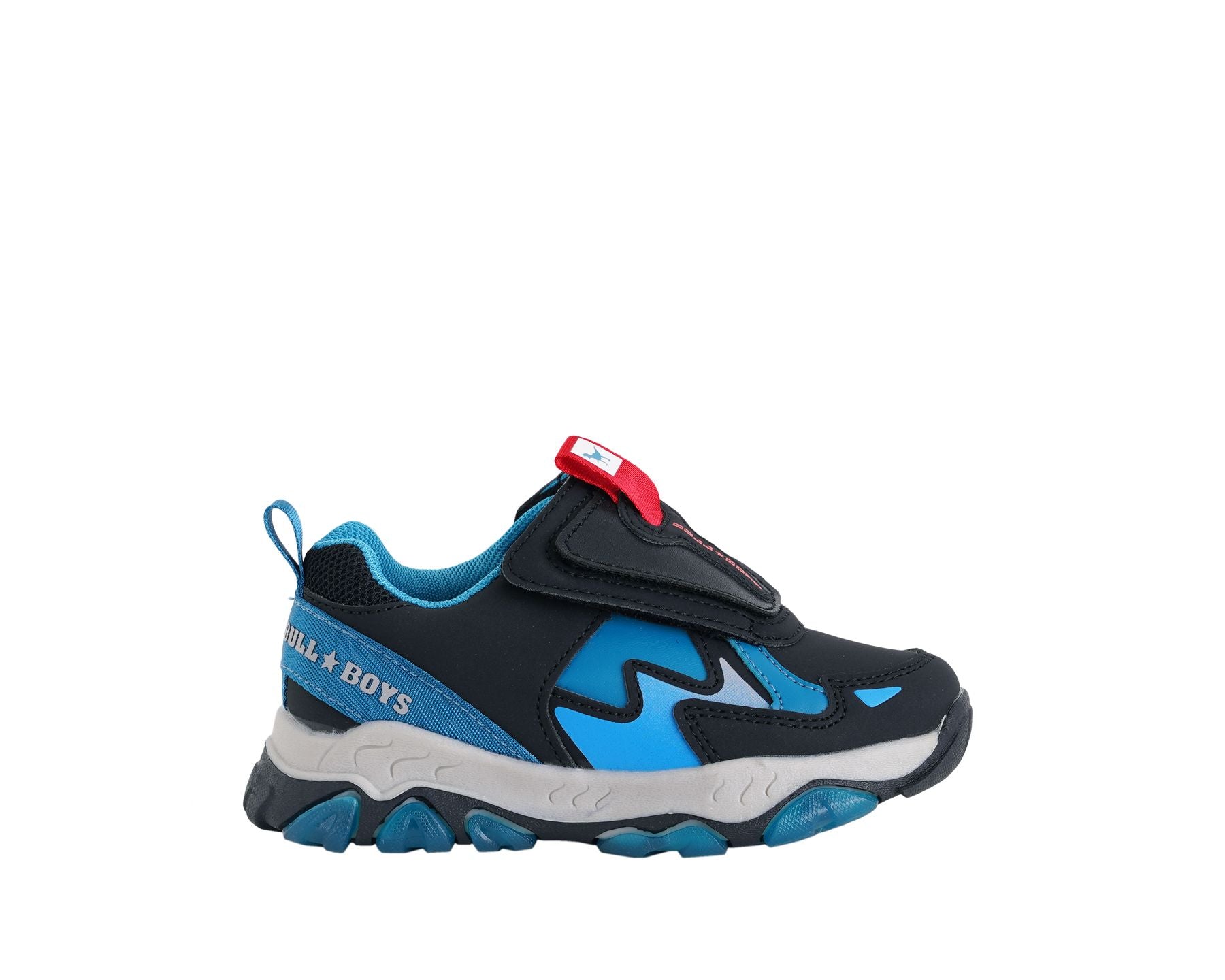 Sneakers BULL BOYS DNAL4551 Nero/Royal Bambino