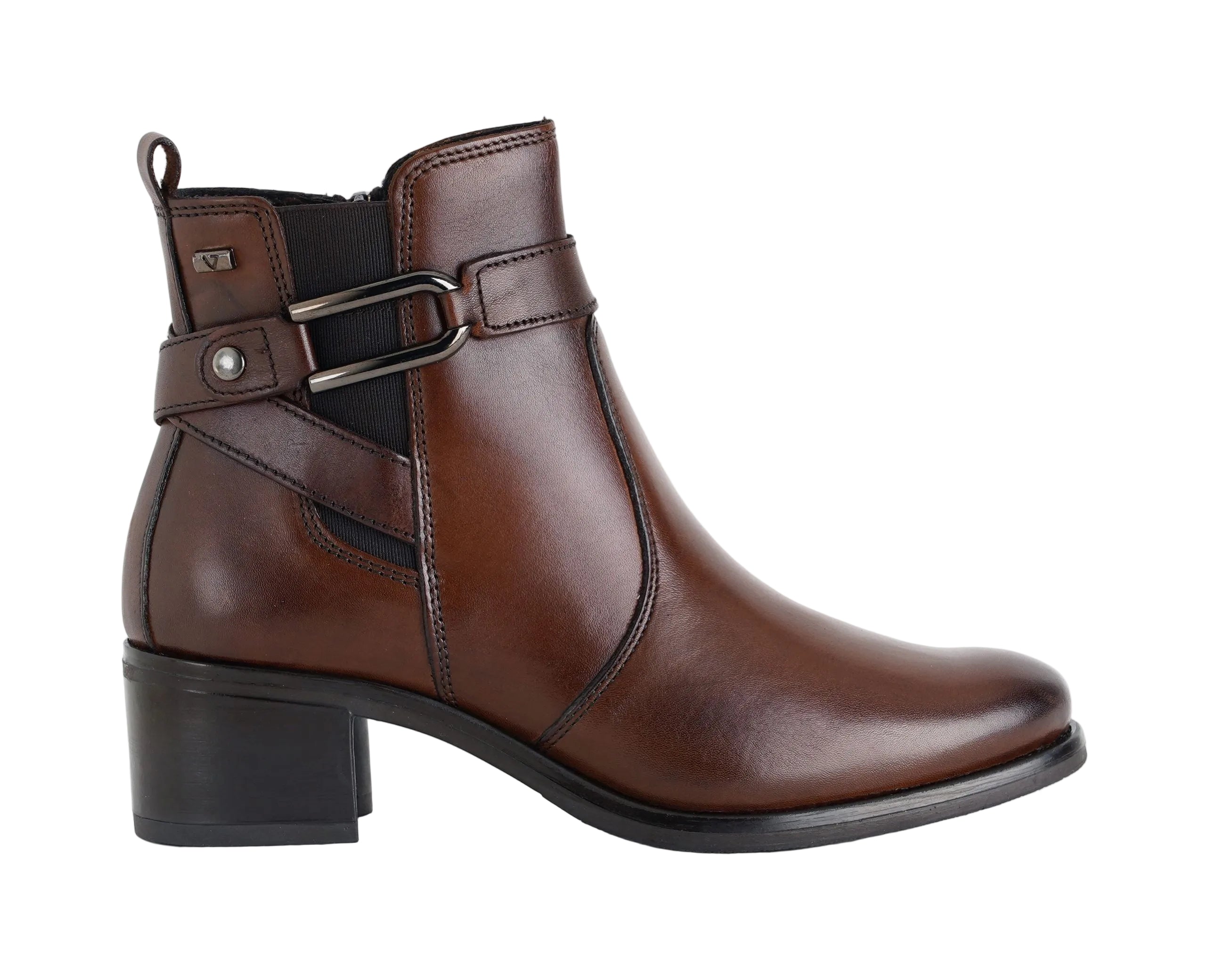 Tronchetti in pelle Valleverde 47614 Donna
