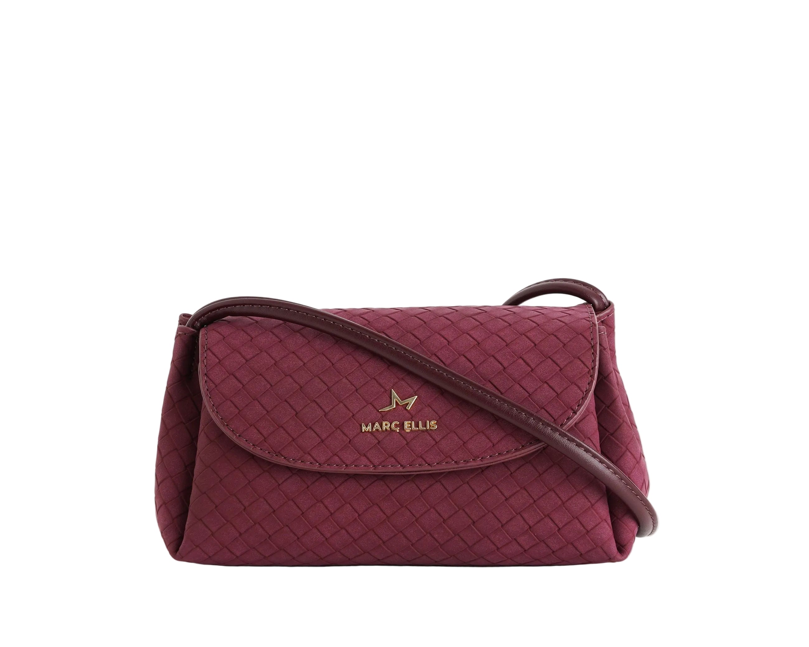 Borsa a spalla Marc Ellis Sibyl Suede Donna