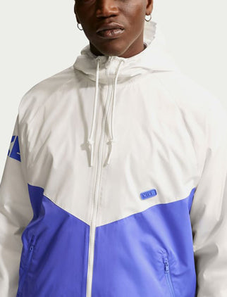 Giacca in tessuto grafico Nike IF0876-133 Sail/Sapphire Uomo