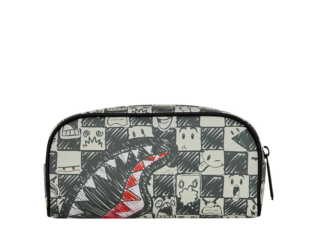 Astuccio Sprayground Emote Check Pouch 910B9446NSZ Multicolore