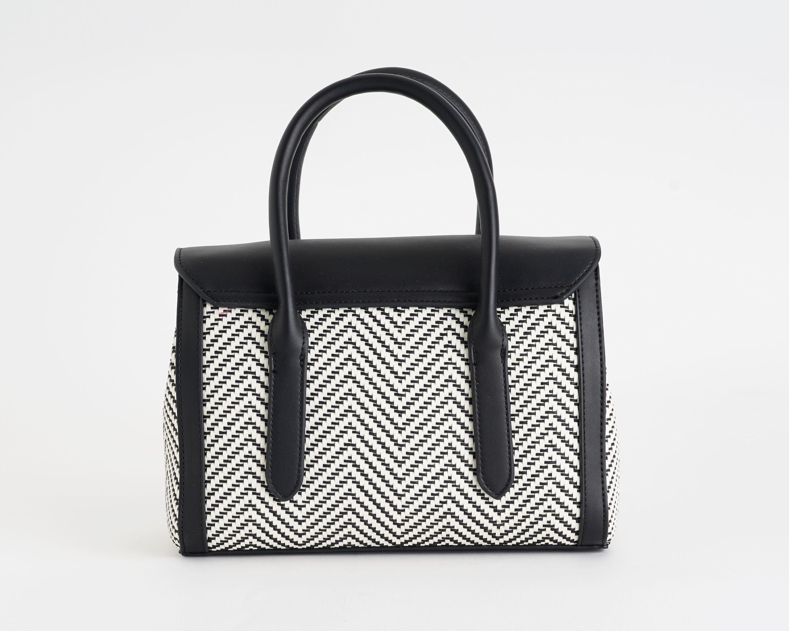 Borsa a mano SECRET PON-PON YALIS STRAW SMALL Black
