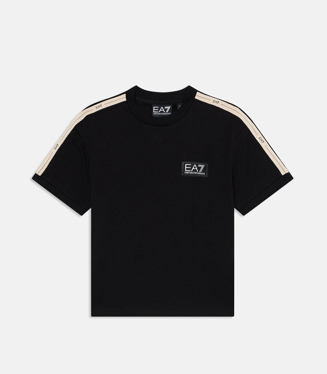 T-Shirt EA7 7B000190AF10375 Nero Bambino