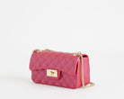 Borsa a spalla Marc Ellis Flat Falcon XS Donna Rococco Red Light Gold - Vista laterale