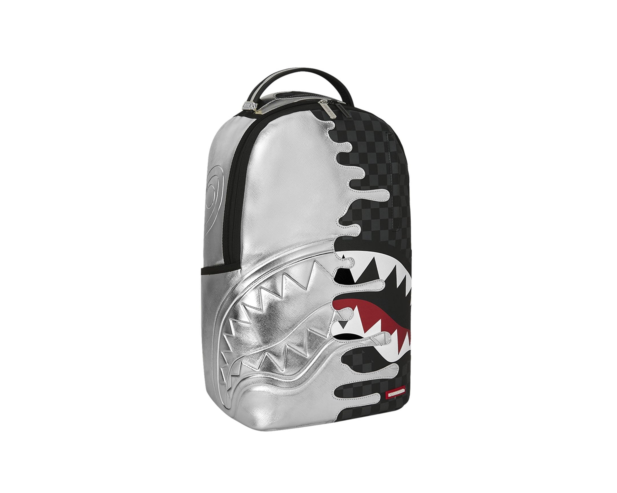 Sprayground Silver Side Drip Black Check DLXSV Backpack 910B8940NSZ SPRAYGROUND Multicolore