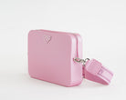Borsa a tracolla Marc Ellis Flat Flowe Donna Cashmere Rose Silver - Vista laterale