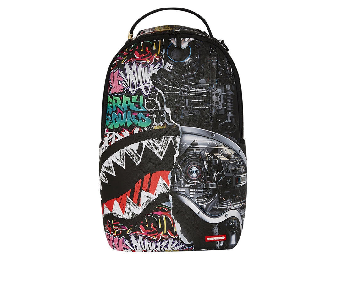 Zaino SPRAYGROUND Split Cybershark Dlxsv 910B7126NSZ Unisex Uomo Donna
