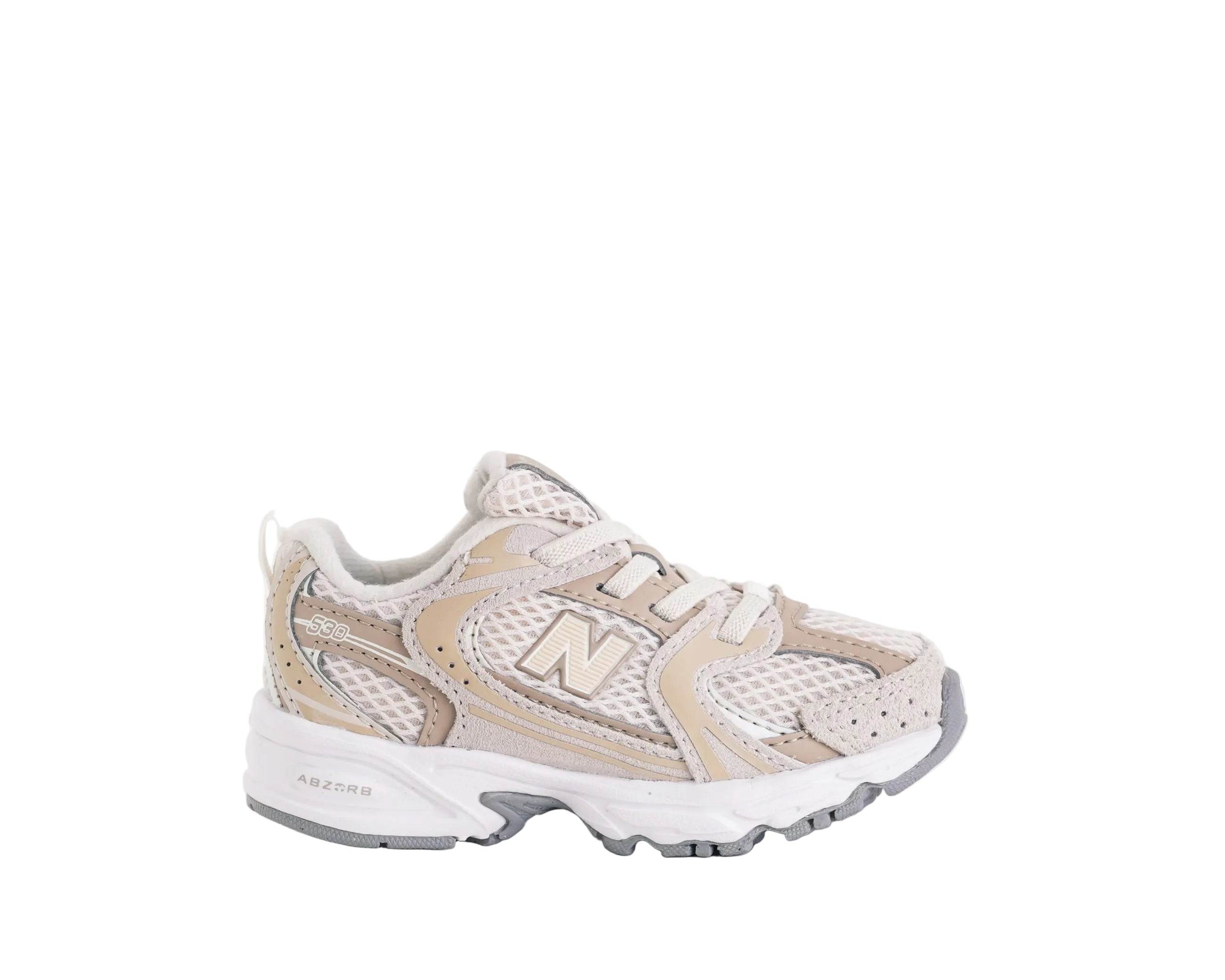 Sneakers Lifestyle New Balance 530 Bungee Lace I530783 Linen/Stoneware Unisex bambino