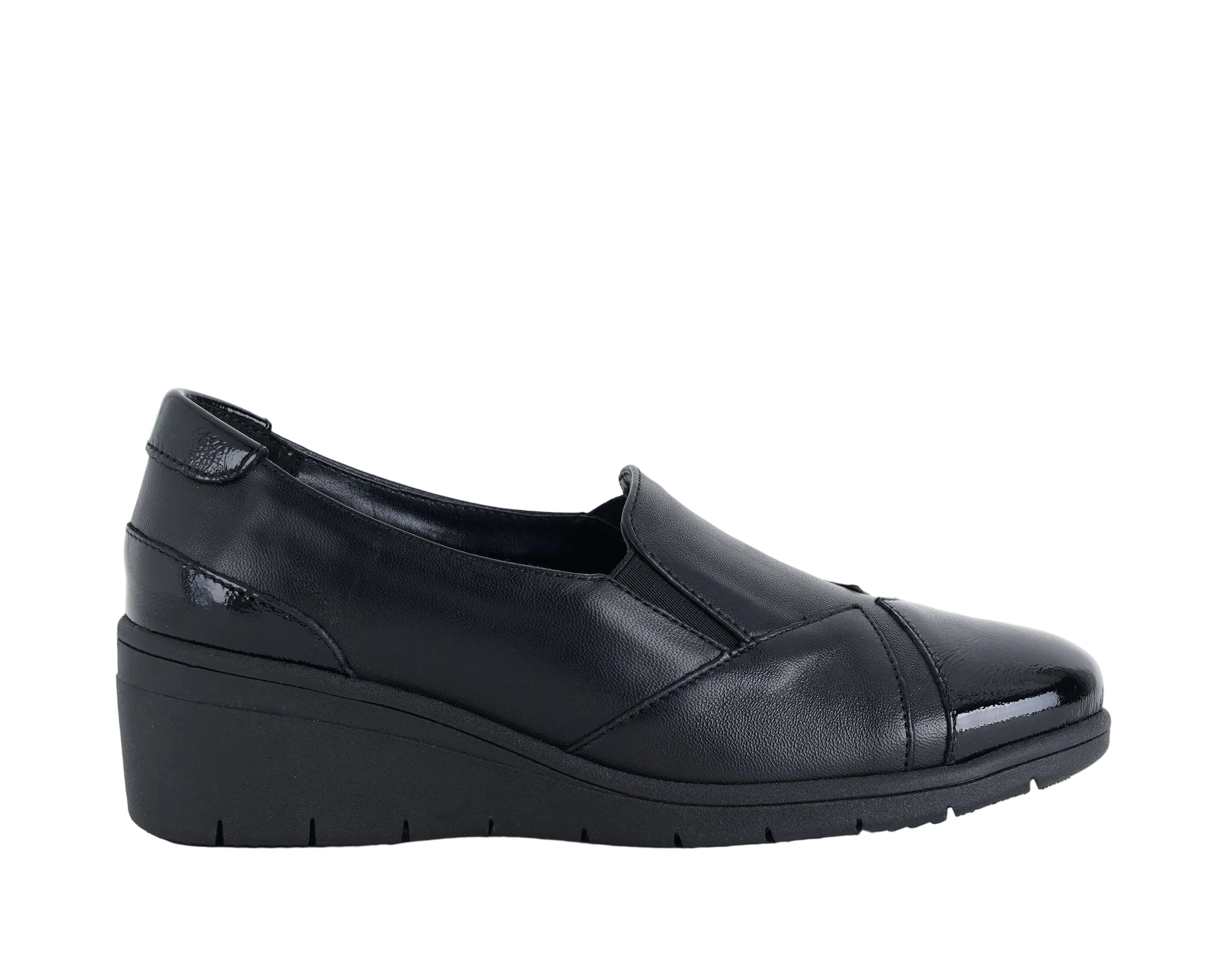 Mocassini in pelle Melluso K91640 Nero Donna