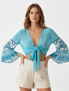 Camicia Georgette Cqraggi CQF39-42 Fantasia