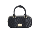 Borsa a mano Marc Ellis Flat Soho 26 Donna Black Light Gold - Vista frontale