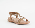 Sandalo basso Exe BZX47962-4 Camel 