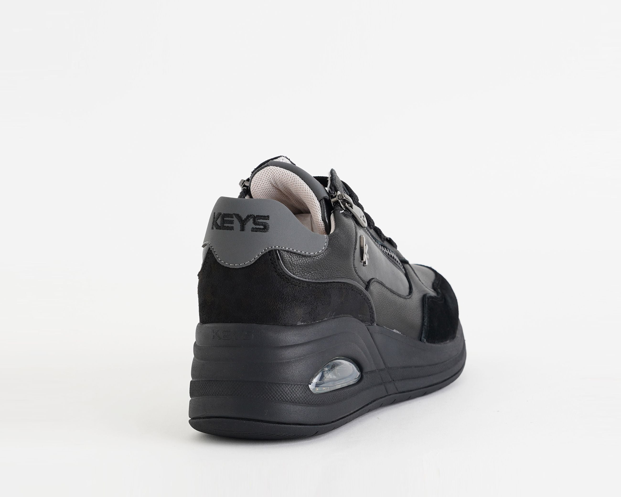 Sneakers con zeppa Keys K-13610 Black