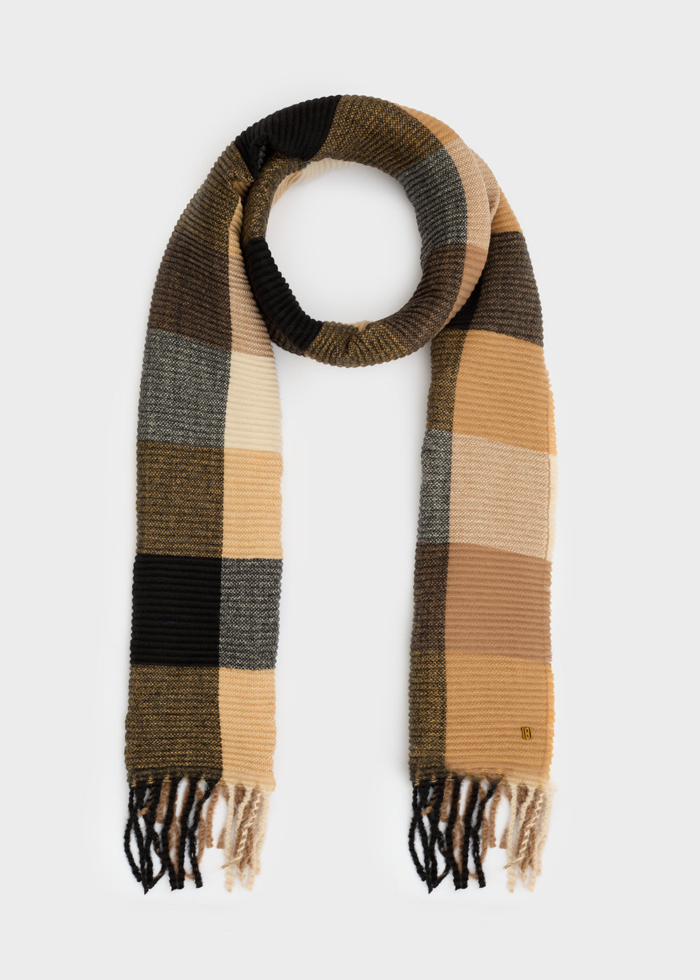 Sciarpa NALI' HELEN LASC0297 Marrone/Beige Donna
