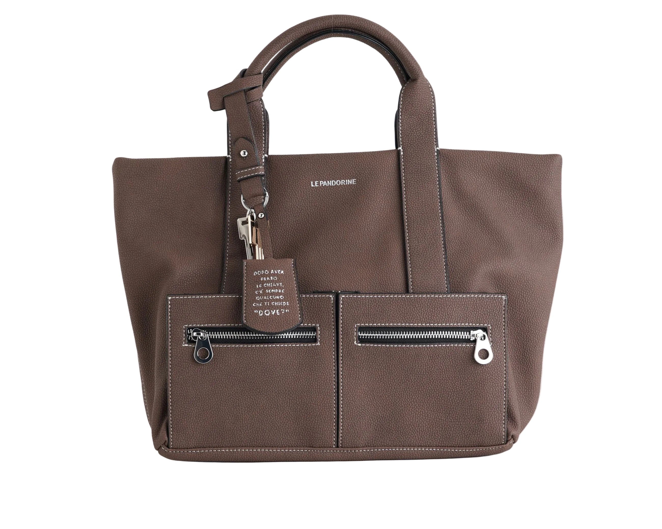 Borsa a spalla Le Pandorine Kyoto PF262B523 Testa di Moro Donna