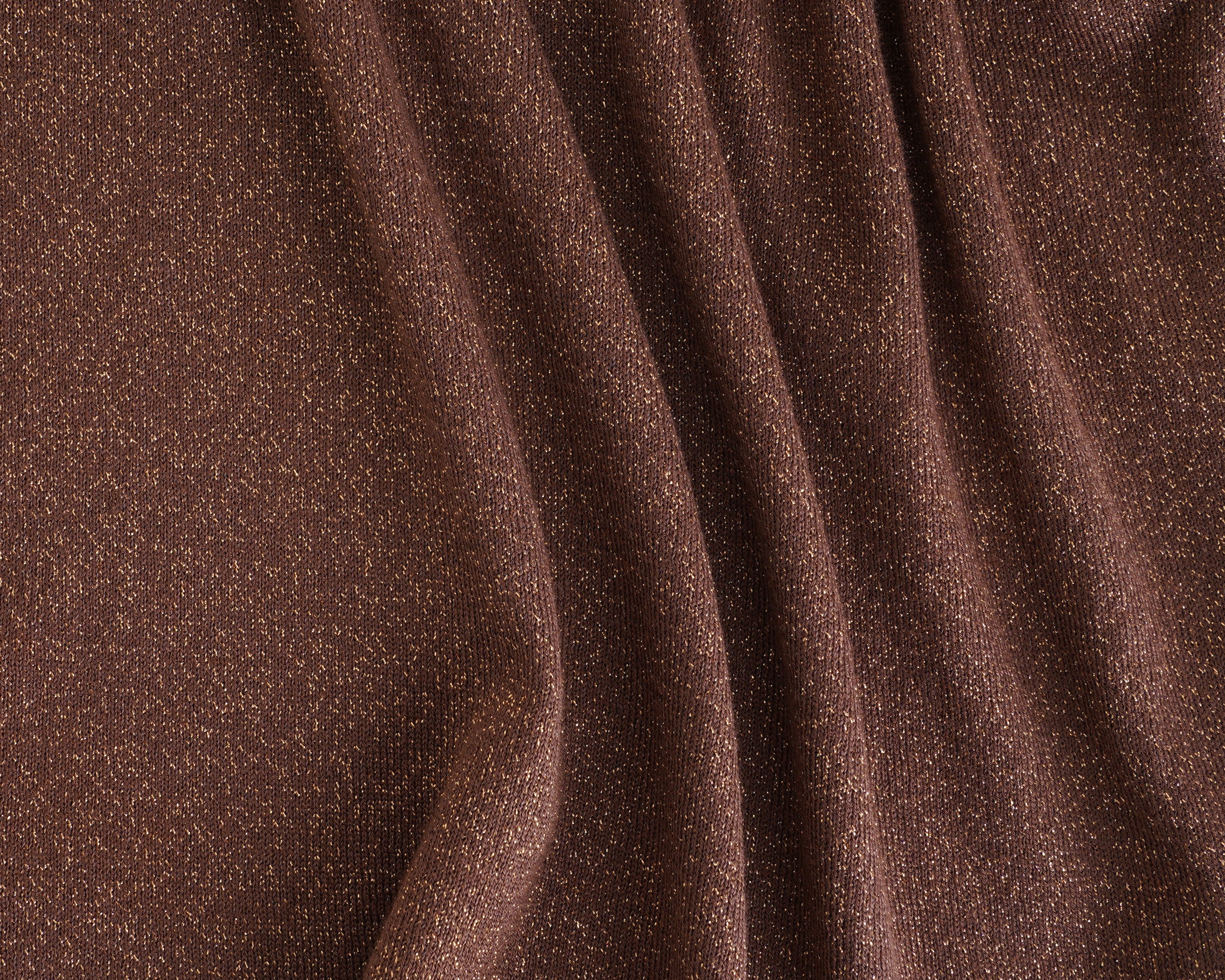 AGGEL SS01014K maglia in lurex Bronze