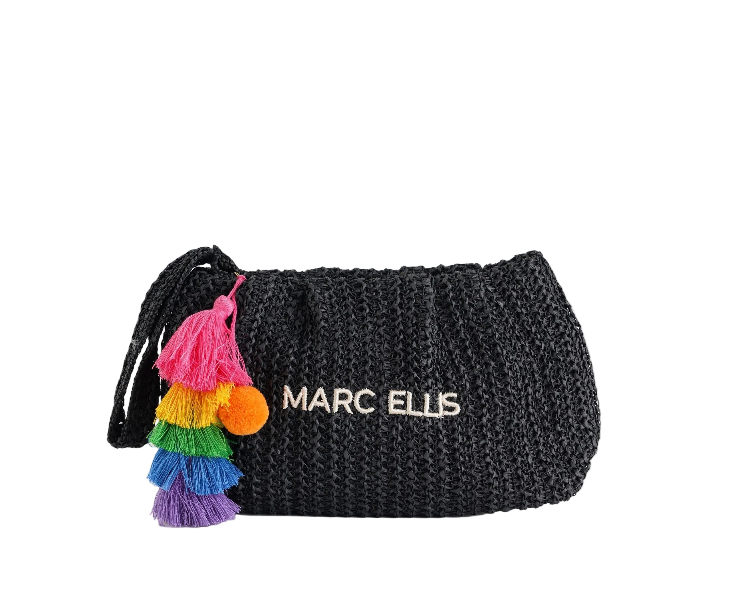 Clutch Marc Ellis Buby S. Claire C Black - Vista Frontale
