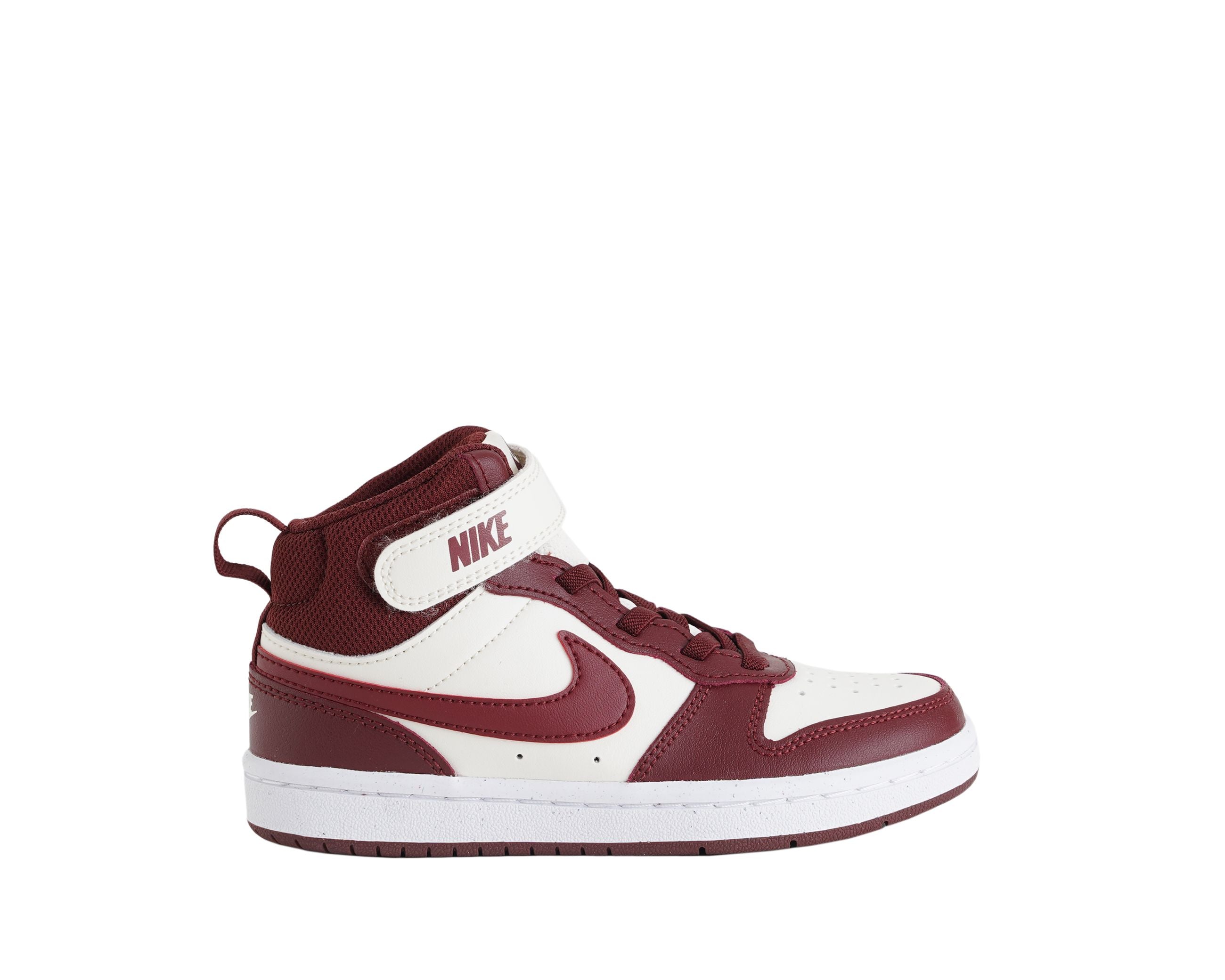Sneakers NIKE Court Borough Mid 2 CD7783-013 Perla/Bordeaux Unisex bambino