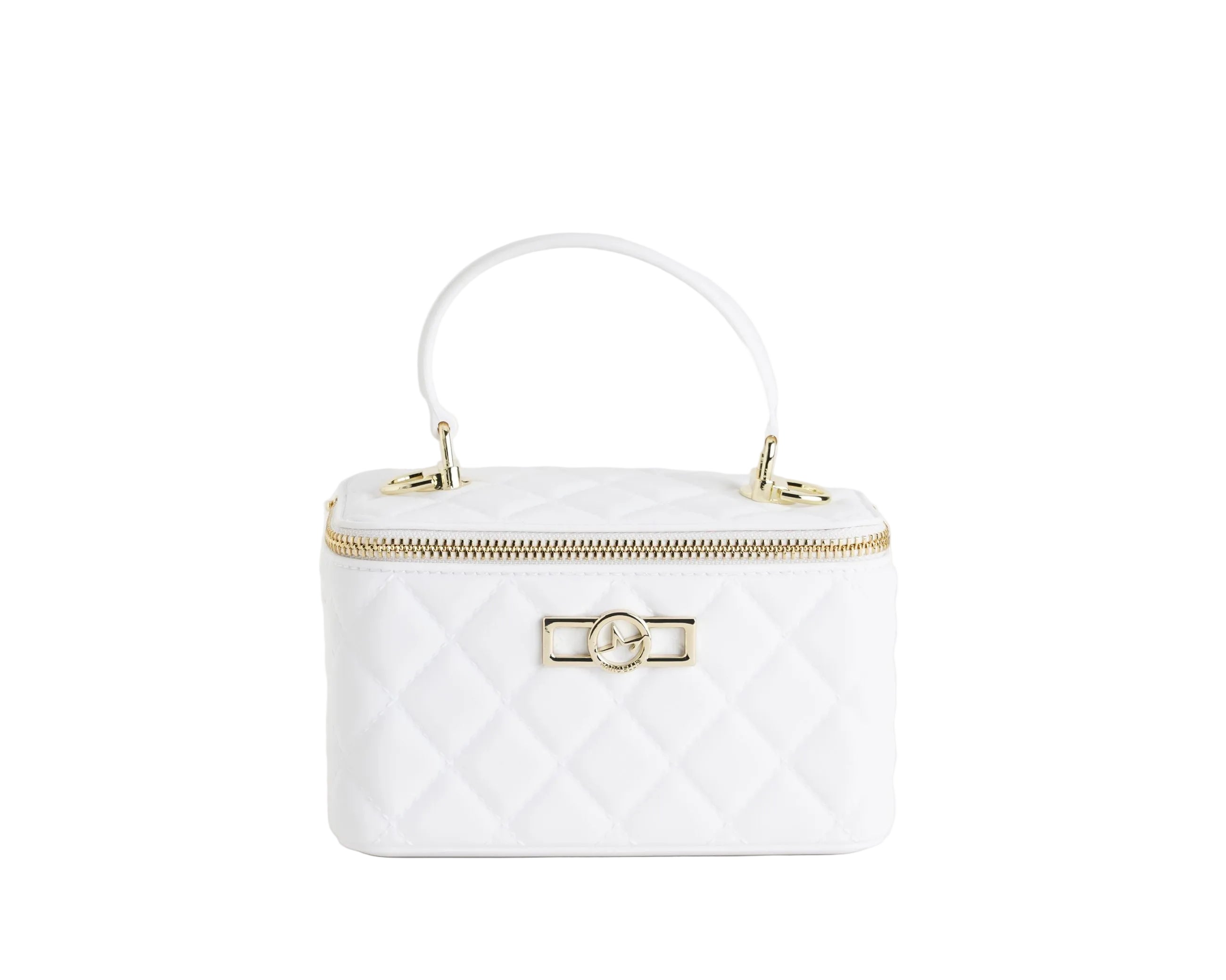 Borsa a mano Marc Ellis Flat Sunkiss Donna Milk Light Gold – Vista frontale