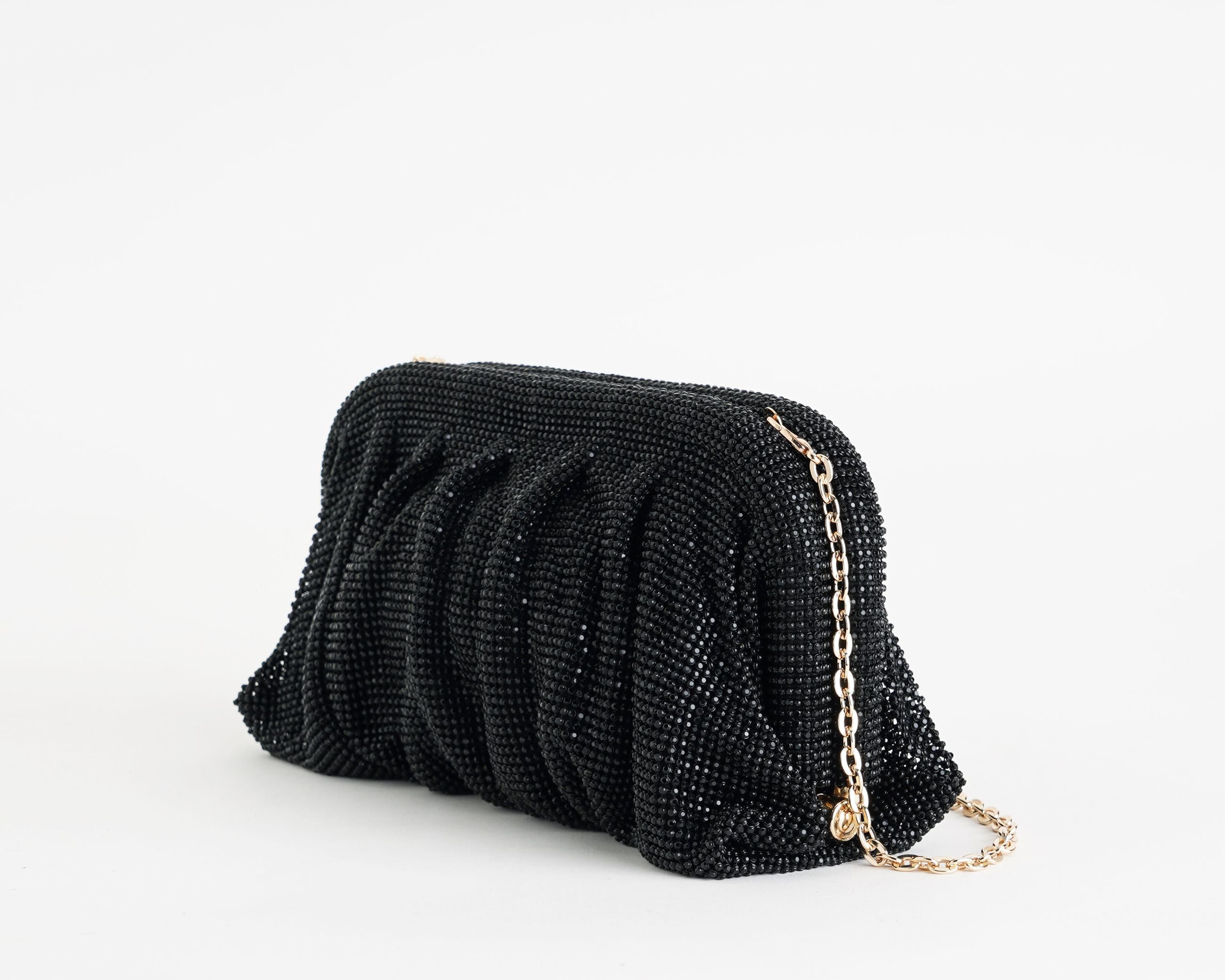 Pochette in tessuto Exe JZLZ01 Black