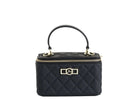 Borsa a mano Marc Ellis Flat Sunkiss Donna Black Light Gold - Vista frontale