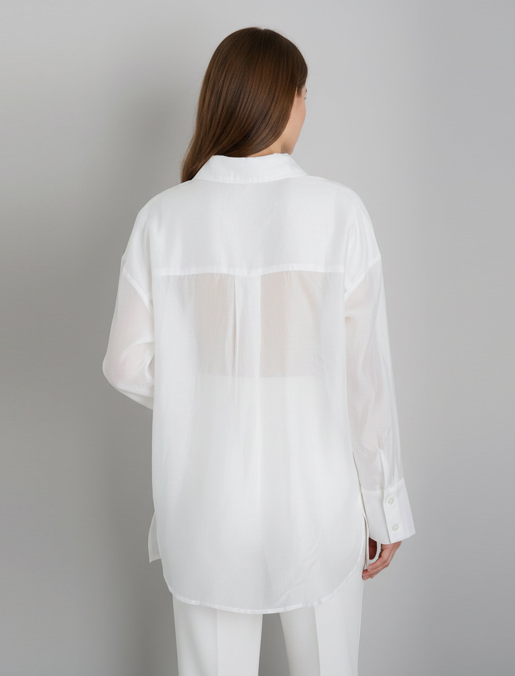 Camicia Anonyme Tencel Summer Shirt P26SB238 White