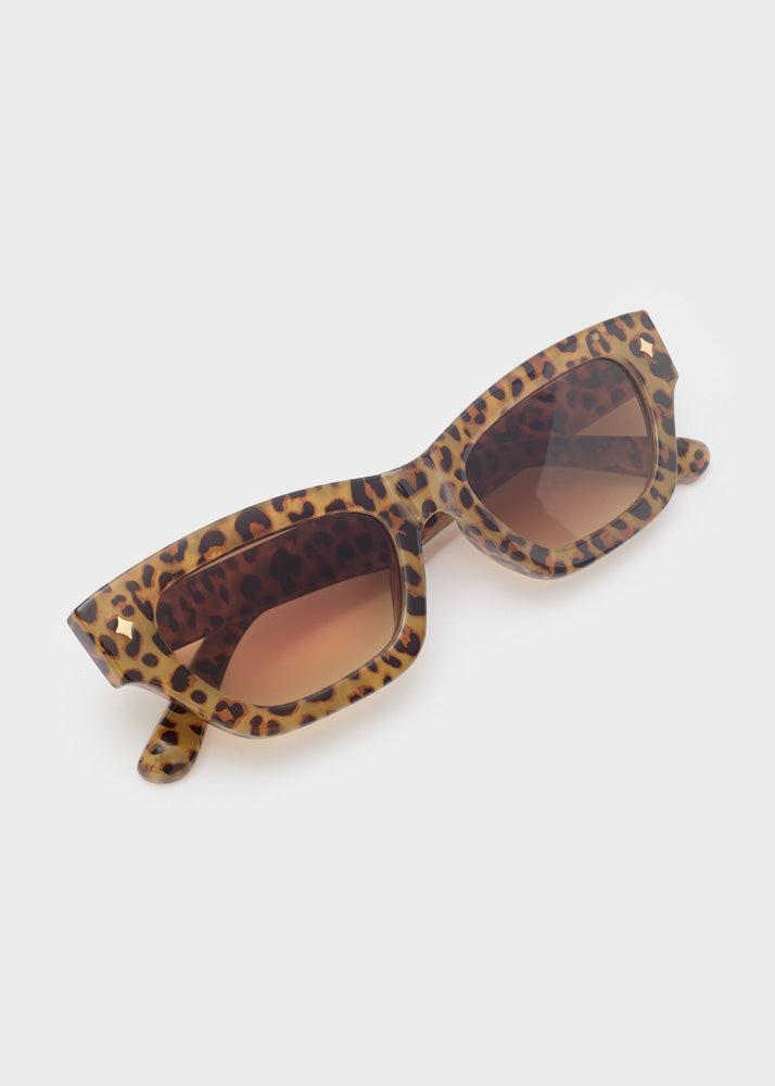 Occhiali da sole Nalì Agata SUOC0155 Leopard Marrone Donna