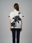Camicetta Anonyme Roses A76SB006 Burro 