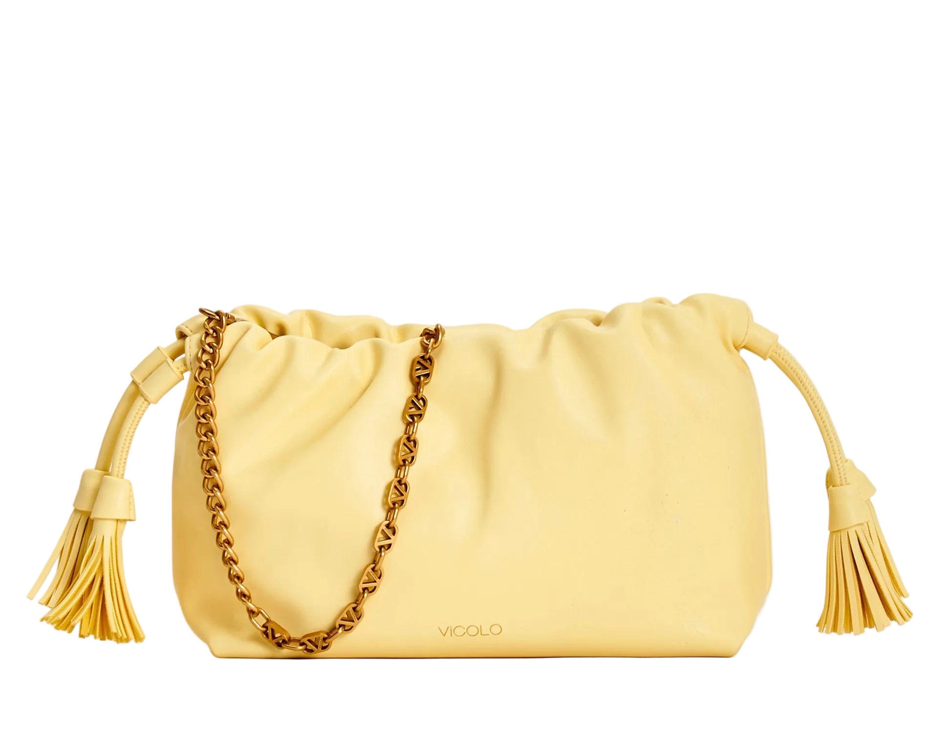 Borsa a spalla Vicolo Tassel Small XAB0035 Donna