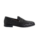 ROGAL'S Bond 104 Mocassino intreccio Nero Uomo