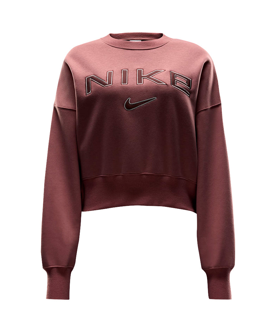 Nike Donna Felpa Crop Top Nike Nike Sportswear Phoenix Fleece