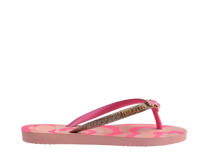 Sandalo Mare Havaianas Kids Slim Glitter Trendy 4146976 Blossom/Pink Flux (03128)