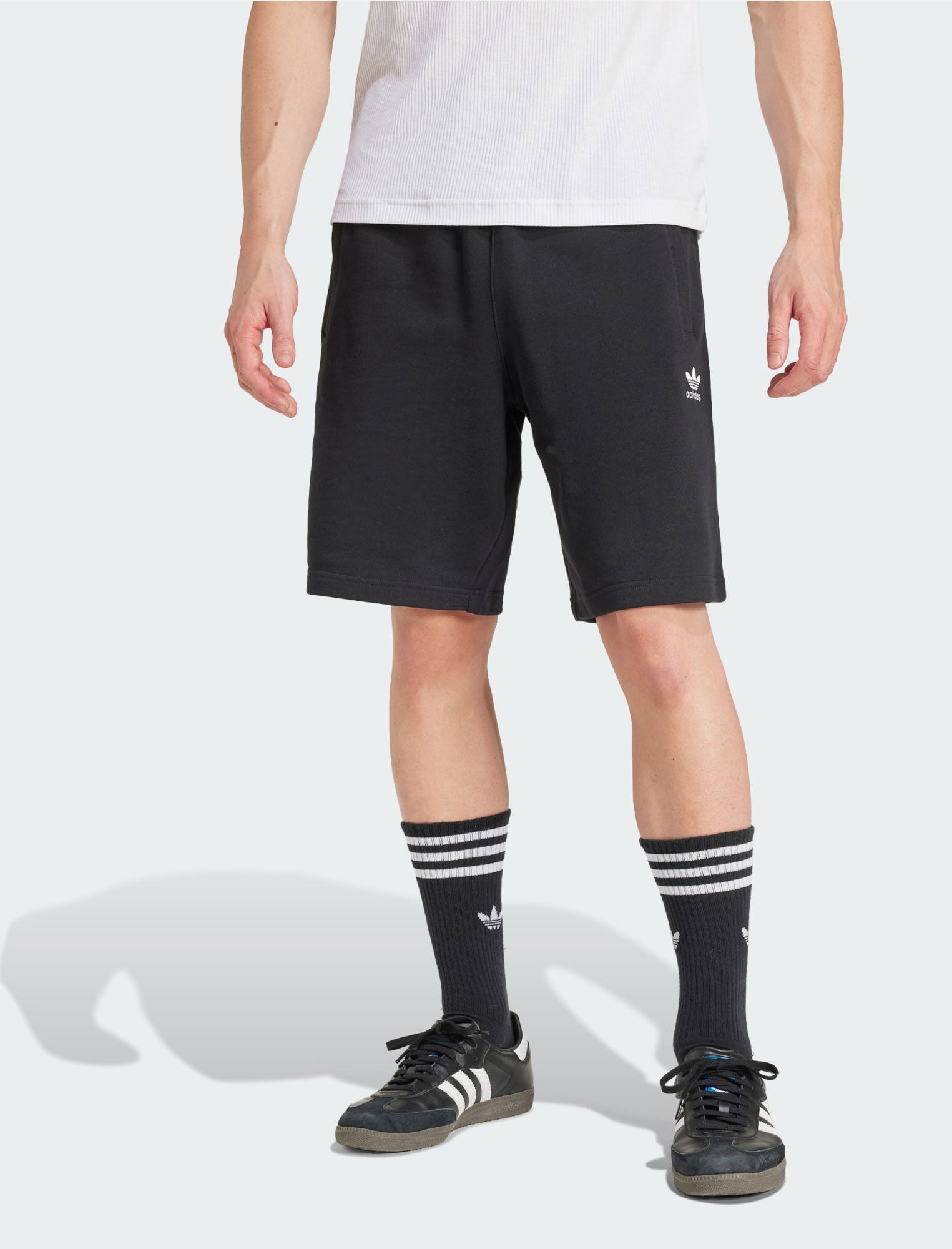 Shorts Adidas Essentials Trefoil IY8520 Uomo