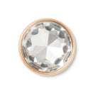 Jibbitz Crocs Clear Circle Gem CR.3964 JIB trasparente multicolore - Charm gemma circolare accessori scarpe Crocs unisex