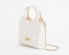Borsa a mano Marc Ellis Flat Teen Donna Beige Light Gold - Vista laterale